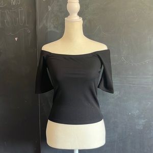 Good American Off the Shoulder Top